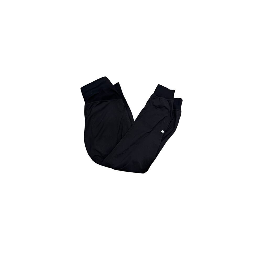 Lululemon Dance Studio Jogger Black Drawstring Athletic Pants Size 8 M - Picture 4 of 4